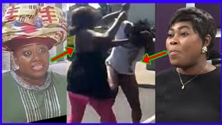 Animguase3 Pɔtɔɔ As Akumaa Mama Zimbi & Joyce Blessing Publicly Fght & Drty Themselves Over Man.