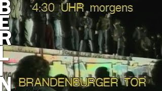 9. November 1989 - Der Mauerfall In Berlin