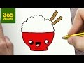 COMMENT DESSINER RIZ KAWAII ÉTAPE PAR ÉTAPE – Dessins kawaii facile