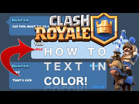 Clash - how to your change name into colour! (awesome name ...