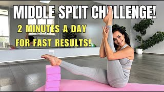 Middle Split Flexibility Flow 2 Minutes A Day For Fast Results 4K
