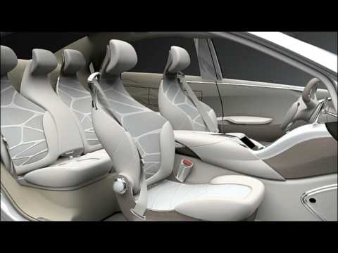 All new Mercedes F800 Style Concept Interior Animation