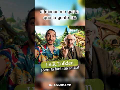 Entrevista a J.R.R. Tolkien en la actualidad #shorts