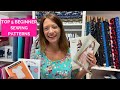 Top 5 Beginner Sewing Patterns! Dressmaking for beginners learning to sew!