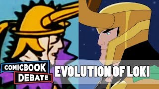 Evolution of Loki in Cartoons in 9 Minutes (2018)