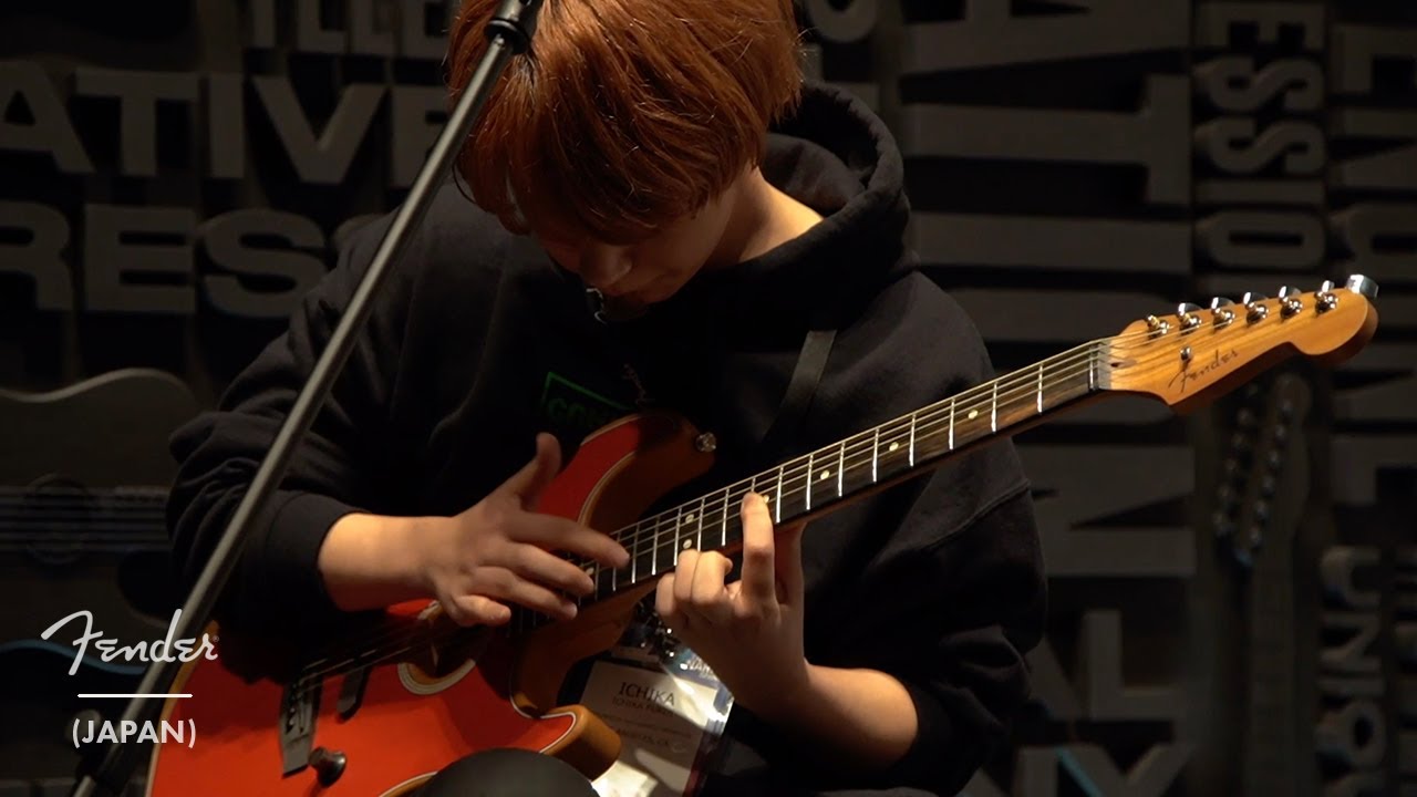 ichika - 「NAMM 2020」Fenderブースからスペシャルステージの映像を公開 (American Acoustasonic Stratocaster使用) thm Music info Clip