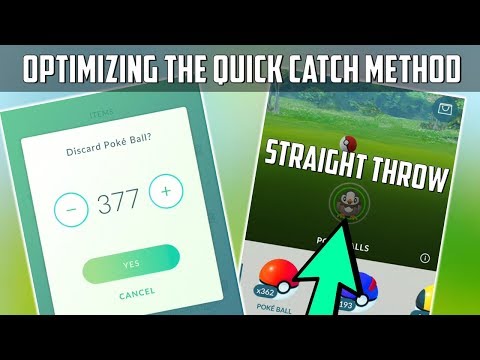 How To Optimize The Quick Catch Method In Pokemon GO!