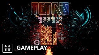 Tetris Effect Journey Mode - Expert Gameplay Rank A