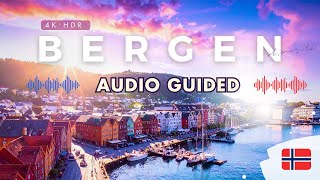 4K Bergen Sunny Stroll Through Bryggen Audio Guided Journey Of Fairy Town