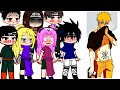 Past Naruto friends react to Naruto X Hinata || Gacha Club