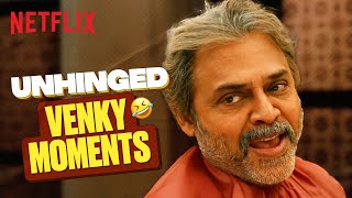 Venkateshs Top 5 Funniest Moments From Rana Naidu Ft. Rana Daggubati Netflix India