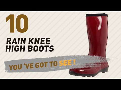 Rain Women's Knee High Boots // New & Popular 2017
