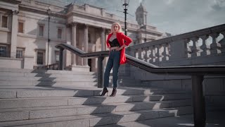Video Portrait Of Model Melinda During London Fashion Week Part 1