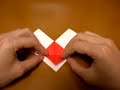 2 - Origami Santa And Heart