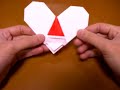 3 - Origami Santa And Heart