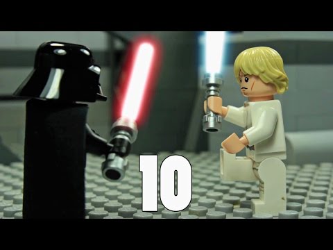 VIDEO : lego star wars teaching numbers 1 to 10 - learning to count star wars parody for kids & toddlers - thisthislego star warsnumber counting video parody spoofs luke skywalker and darth vader during their classic lightsaber battle to ...