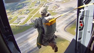 C 17 Globemaster Iii Army Paratroopers Simulated Assault On Air Field C 17 Globemaster Iii Army Paratroopers Simulated Assault On Air Field