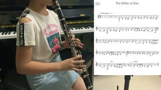 The Miller Of Dee With Bb Clarinet Sheet Music Abrsm Grade 2單簧管 英國皇家音樂院 第二級 考試樂曲 獨奏 附曲譜