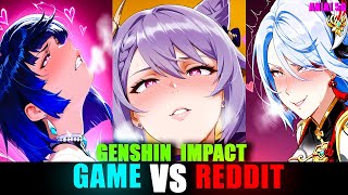 Sus Genshin Impact Anime Vs Reddit The Rock Reaction Meme Part 9