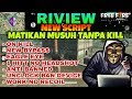 RIVIEW NEW SCRIPT FREE FIRE HACK/CHEAT, 1HITT NO HEADSHOT, MATIKAN MSUH TANPA KILL, ANTI BANNED 100%