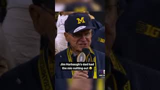 Harbaughs Dad Hit His Sons Trademark Quote