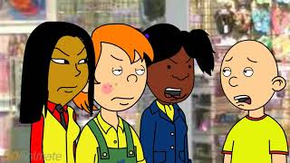 Caillou Has A Temper Tantrum At The Mall And Gets Grounded Original Upload By Cade Malaniak
