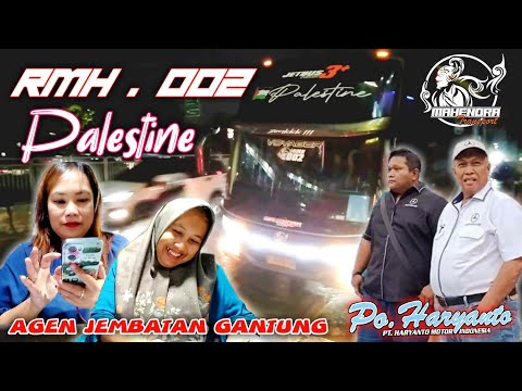 RMH 002  Palestine dan Po Haryanto jadi idola di Agen Jembatan Gantung ⁉️ penumpang membludak 😂
