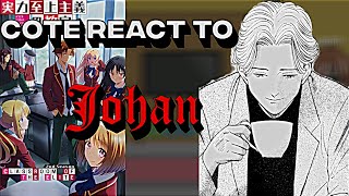 Clroom Of The Elite React To Johan Liebertpart 1