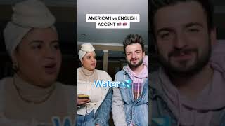 AMERICAN vs BRITISH accent #shorts