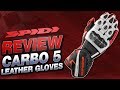 Spidi Carbo 5 Gauntlet Gloves Review | Sportbike Track Gear YouTube Video