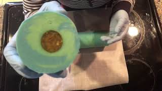 Swirly Spring Soap Cutting - Handmade Artisan Soap