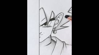 Goku Drawing #Drawing #Drawingtutorial #Artvideo #Satisfying #Art #Animedrawing #Viral