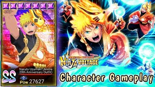 Naruto Uzumaki 20Th Anniversary All Jutsu Character Gameplay 2024 - Nxb Nv