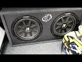 Dual 10" Kicker Subwoofer & 1200W Kicker Amp Review