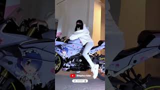 Japanese Step Sister On Bike