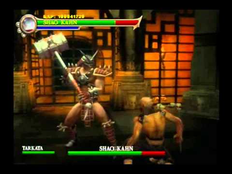 MKSM Shao Kahn Gamepla...