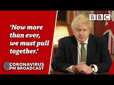 Play this video Boris Johnson announces new England lockdown р Covid briefings BBC News live - BBC