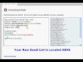 Imagen del vídeo 10,000 Emails in 10 minutes - The Best Email Extractor is Social Email Extractor