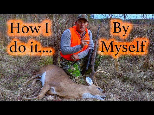 Watch How To Gut A Deer, in the Field, by Yourself! {Quick Clean Easy} on YouTube.