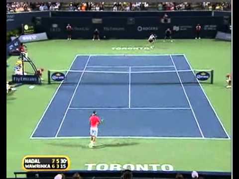 Rafael ナダル - Stanislas ワウリンカ （ATP Masters Toronto 2010）