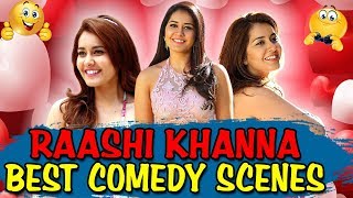 Raashi Khanna Best Comedy Scenes | South Indian Hindi Dubbed Best Comedy Scenes