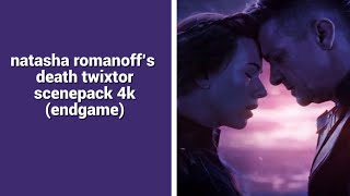 Natasha Romanoff Death Twixtor Scenepack 4K Endgame
