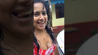 Sameera Reddys Rainy Day Joy In Goa Momlife Vibes