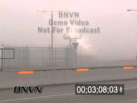 12/27/2005 Aviation related fog video, Des Moines Iowa