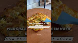 Lor Peynirli Kabak Börek
