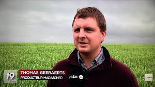 2 juillet 2021 - Reportage du JT de la RTBF portant sur la Ceinture alimentaire Charleroi Métropole