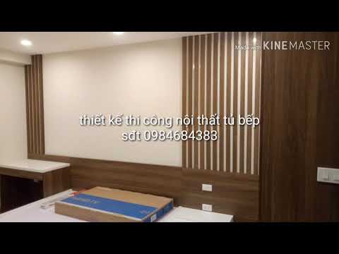 Tủ bếp tủ áo giường vách trang trí đẹp