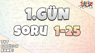 Tyt Kondisyon Kampı 1.Gün Soru 1-25 Tamamı Yeni Nesil