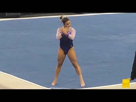 McKenna Kelley (LSU) Floor 2019 NCAA Championships Semifinal One