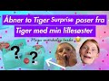 Åbner to tiger surprise poser med min lillesøster💖